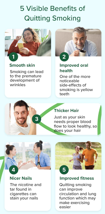 skin benefits of quitting smoking